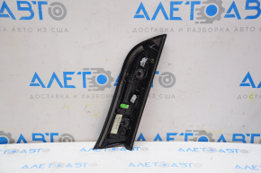 Glass molding left Jeep Compass 17-24 side, black gloss