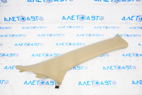 Right front pillar trim for Toyota Highlander 2008-2013, beige