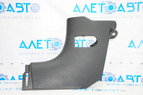 Front pillar trim lower left Jeep Compass 11-16 black, scratches