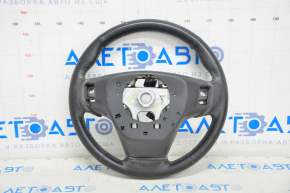 Bare steering wheel Cadillac CTS 14 - heated, leather black, without buttons and paddles, without heating, scratches