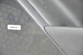 Door trim card front right Cadillac CTS 14- leather black, scratches