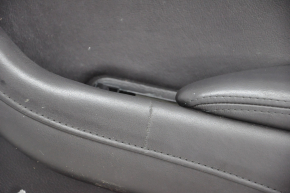 Door trim card rear right Cadillac CTS 14- leather black, scratch