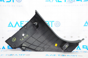 Front pillar trim lower left Toyota Sequoia 08-16 black, scratches