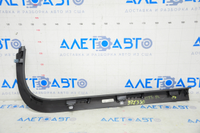 Door sill trim inner front left Cadillac CTS 14-19 black, scratches, breakage crepe