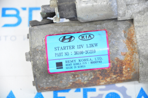 Starter Kia Sorento 16-20 2.0 2.4 jammed retractor, for spare parts