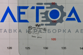 Rear right door glass for Hyundai Sonata 11-15