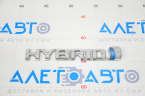 Hybrid wing emblem left Toyota Highlander 08-10 paint faded