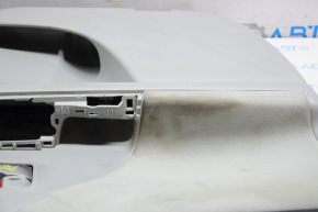 Door trim card front left Toyota Prius V 12-17 gray with gray insert cloth, for cleaning