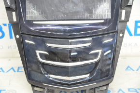 Monitor, display, navigation Cadillac CTS 14-14 pre-rest, under seat heating, cracked screen, scratches