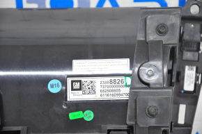Monitor, display, navigation Cadillac CTS 14-14 pre-rest, under seat heating, cracked screen, scratches