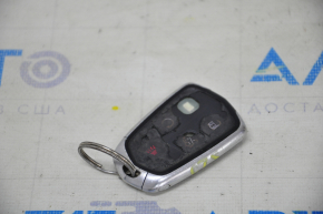 Key Cadillac CTS 14- 5 buttons, with autostart, no rubber coating