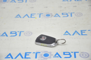 Key Cadillac CTS 14- 5 buttons, with autostart, no rubber coating