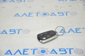 Key Cadillac CTS 14- 5 buttons, with autostart, no rubber coating