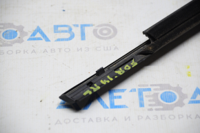 Molding door-glass central rear left Subaru Forester 14-18 SJ black broken fastening