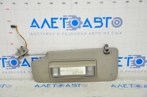 Left visor Cadillac CTS 14-16 gray, chemically treated