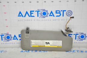 Left visor Cadillac CTS 14-16 gray, chemically treated