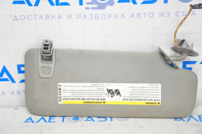 Left visor Cadillac CTS 14-16 gray, chemically treated