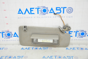 Right visor Cadillac CTS 14-16 gray, chemically treated