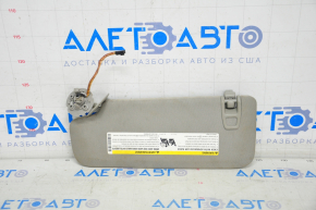 Right visor Cadillac CTS 14-16 gray, chemically treated