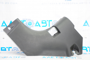 Front pillar trim lower left Mitsubishi Eclipse Cross 18-24 black, scratches
