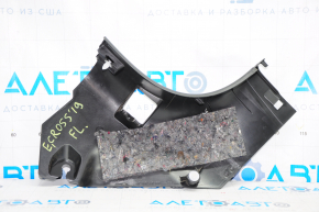 Front pillar trim lower left Mitsubishi Eclipse Cross 18-24 black, scratches