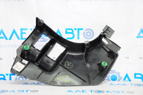 Front pillar trim lower left Honda HR-V 16-22 black, scratches