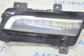 Fog lamp PTF right Cadillac CTS 14-19 running lights with block, for polishing