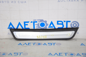 Door sill outer rear left Cadillac CTS 14-19 chrome, bumpers on chrome