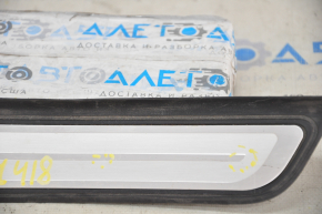 Door sill outer rear left Cadillac CTS 14-19 chrome, bumpers on chrome