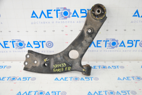 Lower front right arm Kia Sorento 16-20 cracked silent block