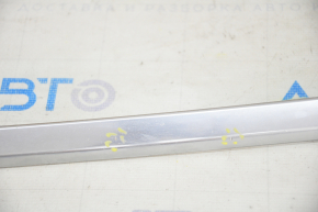 Front bumper grille molding right Cadillac CTS 14-19 chips on chrome