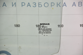 Glass door rear left Nissan Versa 12-19 usa