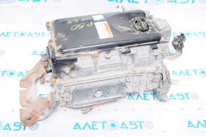 Inverter Toyota Prius 50 16-18 broken chips, fastening, dented top cover, broken pallet, for spare parts