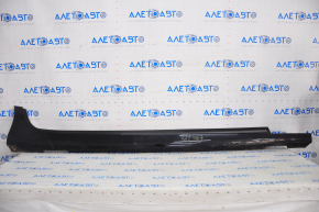 Right threshold Cadillac CTS 14-19 black, scratches, broken fastener