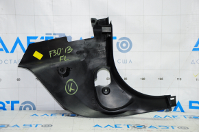Front pillar trim lower left BMW 3 F30 12-18 black, type 2