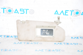 Right visor Mitsubishi Outlander 14-15 beige, for cleaning