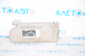 Left visor Mitsubishi Outlander 14-15 beige, for cleaning