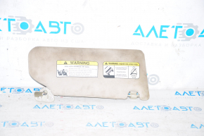 Left visor Mitsubishi Outlander 14-15 beige, for cleaning