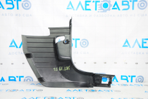 Front pillar trim lower left VW Jetta 19-24 black