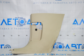 Front pillar trim lower left VW Passat b8 16-19 USA beige, scratch, rubbed