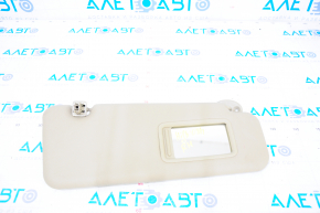 Right sun visor for Toyota Highlander 2008-2013, beige