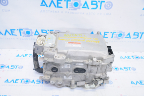 Toyota Avalon 13-18 inverter no port cover, dented tray, missing chip fragment