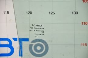 Rear right door glass for Toyota Avalon 13-18