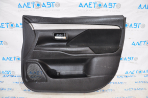 Door trim card front right Mitsubishi Outlander 14-18 black cloth, scratches