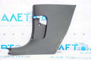 Front pillar trim lower left VW Passat b8 16-19 USA black, rubbed