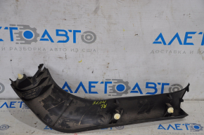 Left trunk door trim Mitsubishi Outlander 14-22 black, scratches
