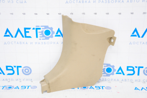 Front pillar trim lower left Toyota Highlander 08-13 beige, rubbed
