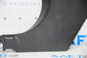 Front pillar trim lower left Nissan Altima 13-16 black, scratches