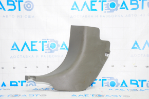 Front pillar trim lower left Nissan Leaf 13-17 gray, scratches