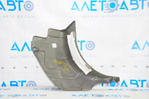 Front pillar trim lower left Nissan Leaf 13-17 gray, scratches